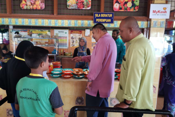 Using MyKasih cash to purchase food